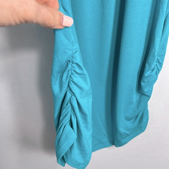 Tommy Bahama Boat Neck Cold Shoulder Blouse size XS/P - Picture 5 of 8